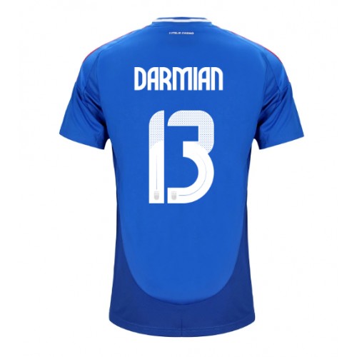 Dres Italija Matteo Darmian #13 Domaci EP 2024 Kratak Rukav